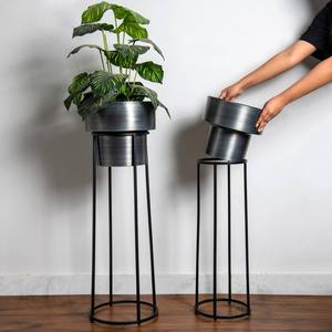 Modern Black Handmade High Small Garden Kit <b>Outdoor</b> <b>Tree</b> Boxed Plated Modern <b>Outdoor</b> <b>Tree</b> High Small Garden Kit Boxed Plated - Product Image 4