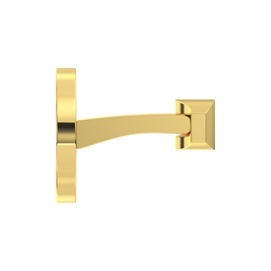 Gemelos de diseño geométrico personalizado de alta calidad, rodio, plata, oro, acabado, aleación, monedas de Metal, componentes de hallazgos de joyería Engaved - Product Image 4