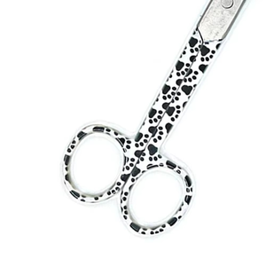 Ciseaux à pansement Lister en acier inoxydable noir blanc Ciseaux à pansement chirurgical de premiers soins manuels avec ensemble d'instruments à pointe de sécurité - Product Image 1