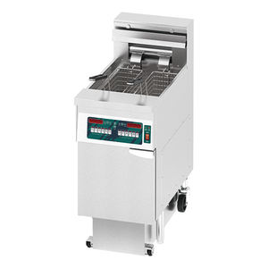 Freidora Eléctrica de Alta Eficiencia y Ahorro de Aceite, Freidora Comercial de un Solo Tanque, Máquina para Freír Pollo para Restaurantes - Product Image 1