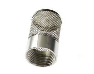 Nouveau cylindre de filtre à eau à entrée solide avec crépines d'aspiration en acier inoxydable et connecteur de tuyau d'eau en PVC pour l'enlèvement des débris - Product Image 2