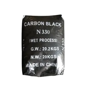 Karbon hitam (N550) butiran basah CAS1333 86 4 bubuk kemurnian tinggi butiran karbon hitam N220 N330 N 550 N660