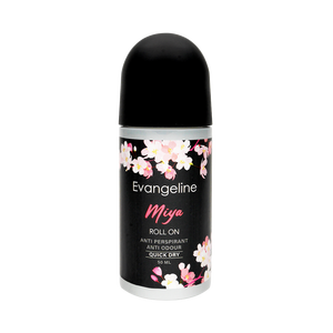 Desodorante Líquido Herbal Evangeline Miya 50ml, Roll-On, Secado Rápido, Larga Duración, Fórmula Antioxidante, OEM, ODM, Marca Privada, Adolescentes - Product Image 1