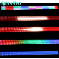 Éclairage de scène à LED étanche IP67, 672 LED RVB et 112 LED blanches, lumière stroboscopique, système d'éclairage extérieur