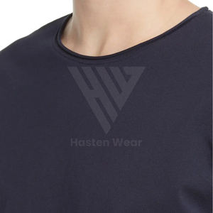 Camisetas de Gimnasio para Hombre, 100% Algodón, Cuello Redondo, Ajuste Muscular, Manga Corta, Color Sólido, Transpirables, para Verano - Product Image 4