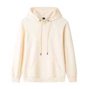 Unisex Heavyweight <b>Fleece</b> Pullover Hoodies 100% Cotton Oversized Blank Sweatshirts Plain Dyed Plus Size <b>Hoodie</b> for <b>Men</b> Winter - Product Image 4