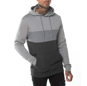 Sweat à capuche en polaire de gymnastique brodé personnalisé de haute qualité pour hommes tissu tricoté respirant col zippé Style Sport d'hiver avant solide - Product Image 6