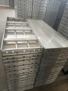 Coffrage en alliage d'aluminium à assemblage rapide, panneaux de coffrage en béton à installation facile pour une gestion de la construction à cycle rapide - Product Image 3