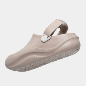 รองเท้าสำหรับผู้หญิง Suke EVA สีเบจปิดนิ้วเท้ากันน้ำรองเท้าฤดูร้อนพร้อมหัวเข็มขัดหมุนกันลื่น - Product Image 5