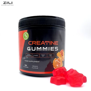 Complément alimentaire en gommes à la créatine monohydrate, marque privée, pour l'énergie et le développement musculaire - Product Image 1