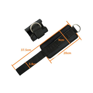 MESS SPORTS Neoprene Unisex <b>Ankle</b> <b>Support</b> Custom Breathable Gym Fitness Workout Adjustable Weight Lifting Cuff Straps / Wrist - Product Image 4