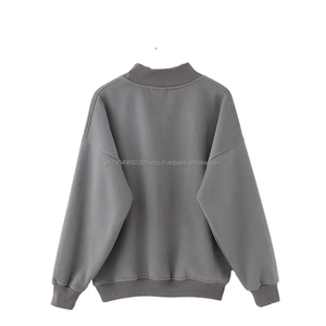 Sudadera de cuello alto personalizada, Sudadera de cuello simulado, suéter de lana con estampado de moda para sudaderas con capucha y sudaderas para hombres - Product Image 3