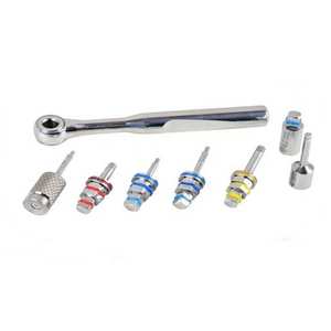 ชุดไขควงมินิสำหรับรากฟันเทียมแบบใช้ซ้ำได้ พร้อมประแจวงล้ออเนกประสงค์ หัวหกเหลี่ยม 8 ชิ้น ได้รับการรับรองมาตรฐาน CE - Product Image 6