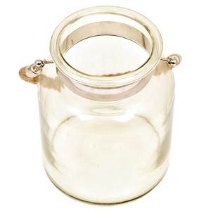 Grandes lanternes en verre de fer pour la décoration intérieure et extérieure avec logo personnalisé lanterne candélabre de mariage en métal noir - Product Image 5