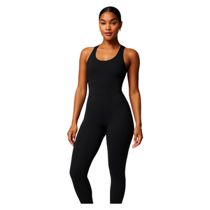 Body de Yoga Cruzado para Mujer, Absorbe la Humedad, Protección UPF, Elástico en Cuatro Direcciones, Sin Rebote, Soporte, OEM, ODM - Product Image 3