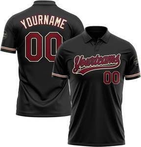 Uniforme deportivo OEM bordado para Polo de golf para hombre con ajuste personalizado directo del fabricante - Product Image 1