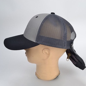 หมวกเบสบอล6แผงคุณภาพสูงผ้าปอปรับแต่งโลโก้กลางแจ้งสำหรับชายและหญิง - Product Image 6