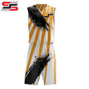 Custom Stitched Cool Designs Breathable Clothes Reversible Basketball Wear Uniform Mens Basketball Sublimation Jersey - Product Image 4