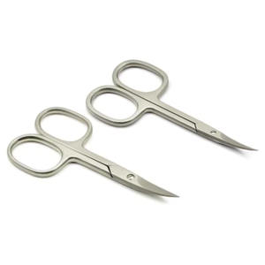 Ciseaux à cuticules professionnels les plus vendus Ciseaux à cuticules incurvés Ciseaux à sourcils de manucure - Product Image 3