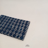 Belle main légère bloc imprimé tissus de coton bleu Indigo bloc impression pour filles chemises vêtements utilisation polyvalente