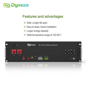 <span class=keywords><strong>Dyness</strong></span> <span class=keywords><strong>B3</strong></span> 48V 75AH 3.6kwh Lifepo4 módulo batería de litio Rack mouted 48V batería de iones de litio almacenamiento de energía en el hogar - Product Image 5