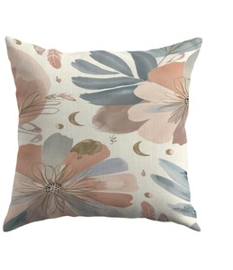 ปลอกหมอนอิงตกแต่งพิมพ์ลายหรูหราออกแบบได้ตามต้องการสามารถซักได้และกันรอยเปื้อนสำหรับตกแต่งบ้าน - Product Image 1