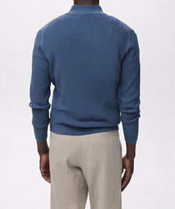 เสื้อสเวตเตอร์โอเวอร์ไซส์ผ้าเฟรนช์เทอร์รี่เนื้อนุ่ม 100% ผ้าฝ้าย คุณภาพสูง แบบเรียบ ไม่มีลาย  ซิปคุณภาพสูง สำหรับผู้หญิง  เสื้อสเวตเตอร์คุณภาพสูง รับผลิตแบบ OEM - Product Image 2