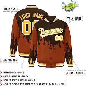 KWICLO Men's Winter Bomber Jacket Plus Size Thin <b>Stand</b> Collar Design Reversible Windproof 100% Polyester Quick-Drying Breathable - Product Image 4