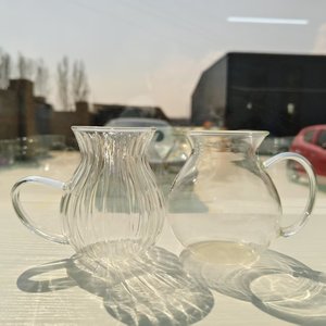Borosilicato trasparente Mini brocca di latte con manico bicchieri per bere piccole <span class=keywords><strong>tazze</strong></span> - Product Image 4