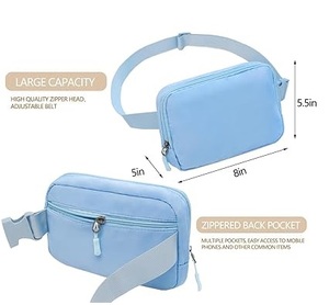 กระเป๋าคาดเอวสำหรับวัยรุ่นผู้ชายเข็มขัดกีฬาแฟชั่นพิมพ์ลายซับลิเมชันสำหรับร่างกาย - Product Image 3