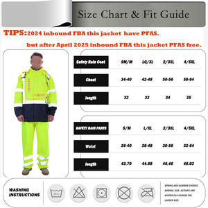 Veste de sécurité en polyester 100% respirante et imperméable à séchage rapide pour hommes vente en ligne de vêtements de travail fabriqués par Dress Sports - Product Image 4