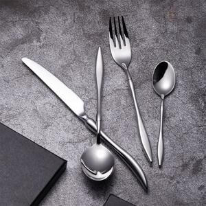 Ensemble de couverts de table élégant, écologique et moderne pour la maison et les fêtes |   Couverts élégants en acier inoxydable - Product Image 4