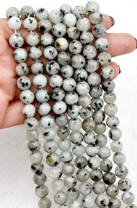 Cuentas Redondas de Jaspe Kiwi Suave de 8mm de Alta Venta, Piedras de Cristales Curativos Naturales a Precio Mayorista - Product Image 6