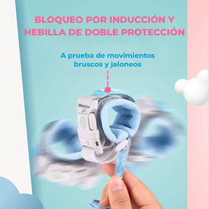 Cintura di Sicurezza Elastica Regolabile per Bambini con Funzione Anti-Smarrimento e Laccetto da Polso - Product Image 6