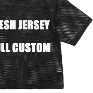 Maillot de football en maille polyester à coupe ajustée pour homme, logo personnalisé OEM d'usine, pour streetwear et vêtements de sport tendance - Product Image 3