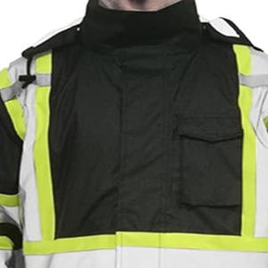 Veste softshell pour hommes haute visibilité personnalisée vente en gros veste de sécurité résistant à l'eau vêtements de travail veste de travail - Product Image 2