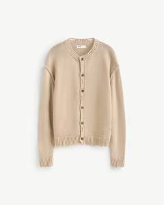 Chaqueta de Algodón de Punto Trenzado de Manga Regular para Hombre, Estilo Casual de Otoño, Corte Regular, Cuello Bordado, Ecológica y Personalizable - Product Image 1