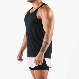 Débardeurs sans manches à séchage rapide pour hommes, vêtements pour hommes, grande taille, 100% coton, polyester - Product Image 6