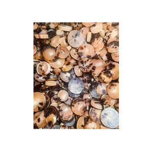 Boutons uniques en corne de bœuf à 4 trous pour les créateurs de mode Produit tendance provenant d'un fabricant indien - Product Image 3