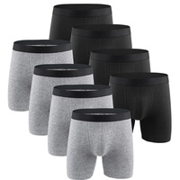 Boxer en soie glacée pour hommes à séchage rapide slim Sexy respirant slips et boxeurs pour hommes personnalisables sans couture mi-taille slips et boxers