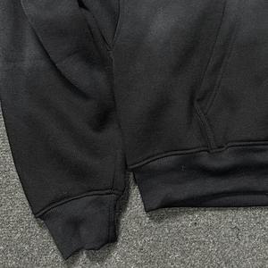 Logo personnalisé 500gsm sweats à capuche zippés Boxy Fit poids lourd impression personnalisée broderie coton fermeture éclair Streetwear sweats à capuche pour hommes - Product Image 4