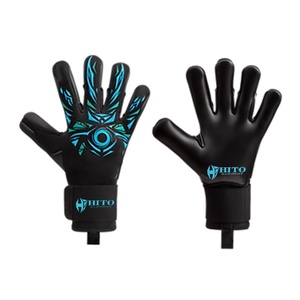 Guantes de Portero Profesionales de Nuevo Diseño, Impresión de Silicona en la Parte Posterior de la Mano y Contacto de Palma Delantera, Correa de Letax, Mejor Calidad - Product Image 5