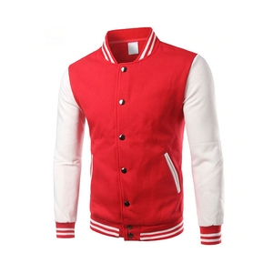 Blouson aviateur universitaire en laine personnalisé 2025 pour hommes Chenille Works Casual Fashion Style Letter Plus Size Winter Fur Button Leather - Product Image 1