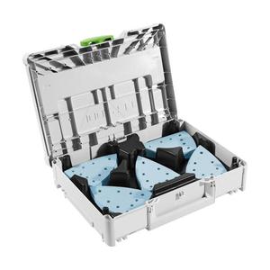 Discos de Lijado de Alta Calidad Festool Delta GR-Set Granat Abrasives Systainer SYS-STF - Product Image 1