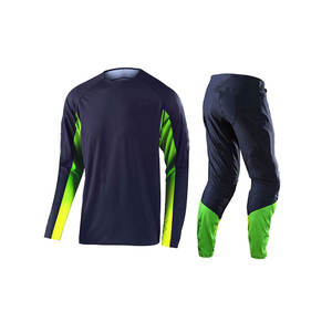 Costume de motocross adulte de haute qualité maillot et pantalon résistants coupe-vent confortables légers et élégants - Product Image 4