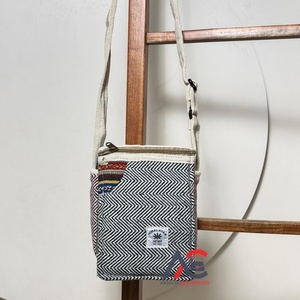 New Arrival Handmade Hemp <b>Sling</b> <b>Bag</b> Eco Friendly Designer Crossbody Shoulder & <b>Sling</b> <b>Bag</b> Small Travel Pouch <b>for</b> <b>Men</b> & Women - Product Image 1