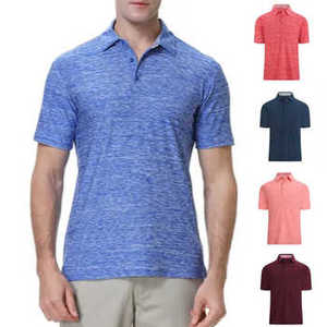 Camisetas Polo de Golf de Secado Rápido para Hombre con Logotipo Personalizado 2026, Lona Ecológica Reciclada de Alta Calidad con Estampado - Product Image 1