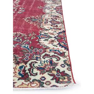 Alfombra de Lana Anudada a Mano de Gran Tamaño, Diseño de Medallón Rojo y Naranja, para Hogar y Sala de Estar, Alfombra Rectangular para Pasillo -Pae-2375 - Product Image 4