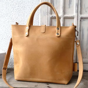 Meilleure qualité nouvelle mode femmes sac fourre-tout Vintage en cuir véritable grande capacité un sac à bandoulière sac à main LTB-0018 - Product Image 1