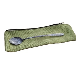 Food <b>Serving</b> <b>Spoon</b> in Aluminum with Black Powder Coated Finished Perfect for Stylish Tabletop and Kitchen Accessory Use - Product Image 1